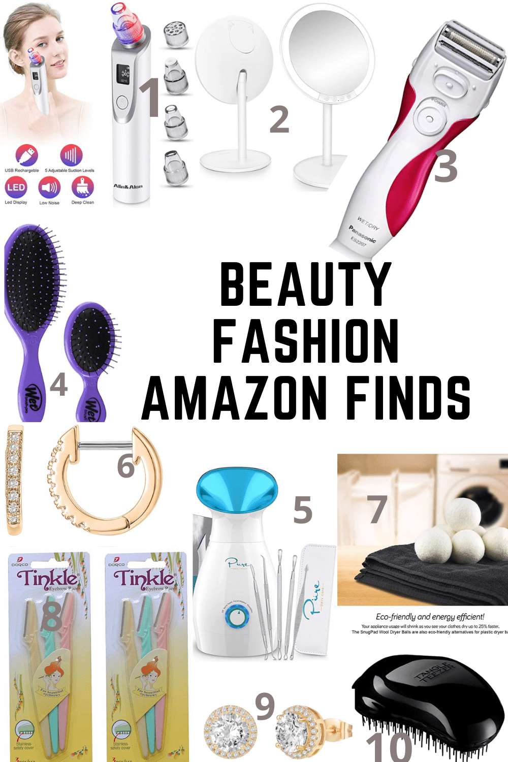 Top 10 Amazon finds that will transform your beauty and fashion&nbsp;needs..